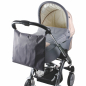 Preview: Diago Kinderwagen Einkaufstasche grau