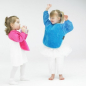 Preview: Sleeved Bib Pink 6-18 Mt
