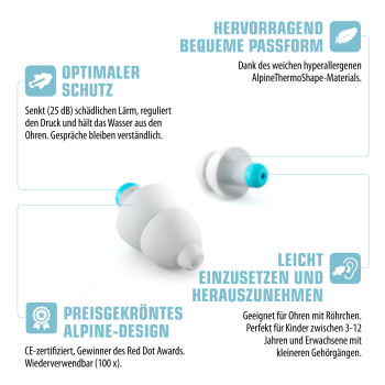 Alpine Pluggies Kids earplugs