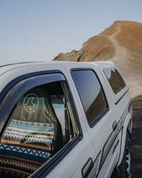 Preview: CultSurfing Seatcover single aztec-brown