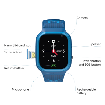 KIDS Smartwatch Blue