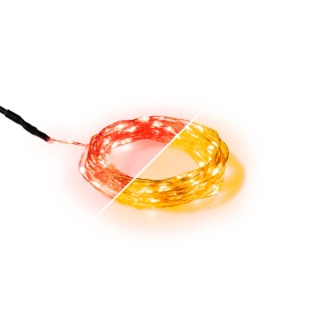 Camplight USB-Outdoor-Lichterkette 2farbig