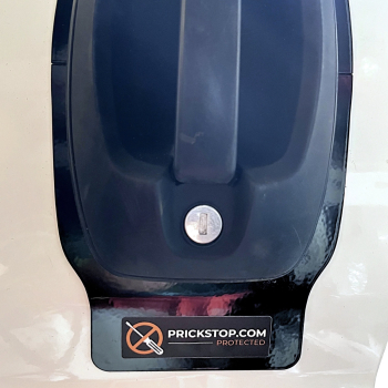 Preview: Prickstop Schutzblech aussen für Fahrertür & Hecktür