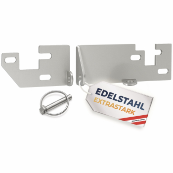 Hecktürverriegelung für Fiat Ducato - Edelstahl