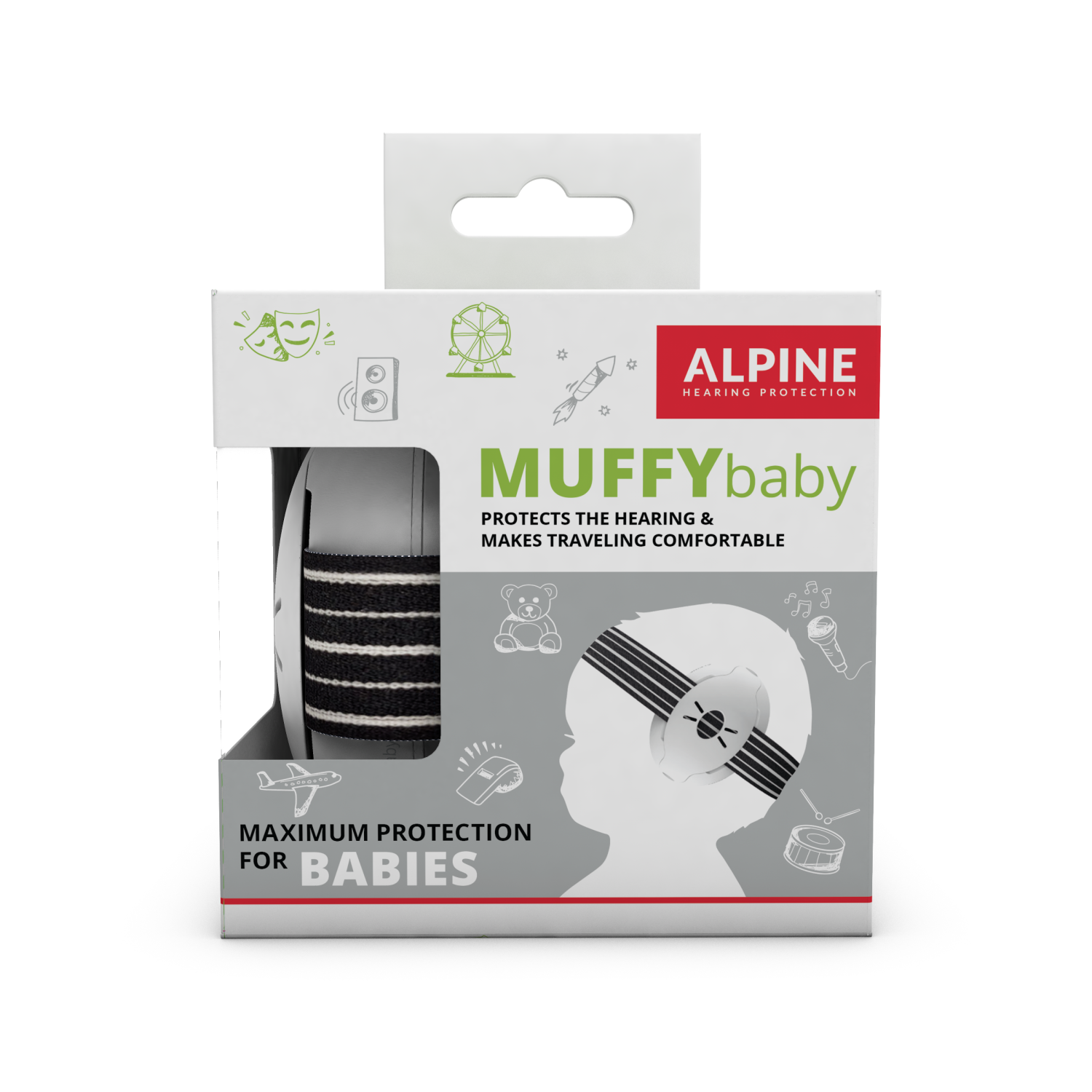Alpine Muffy Baby Black