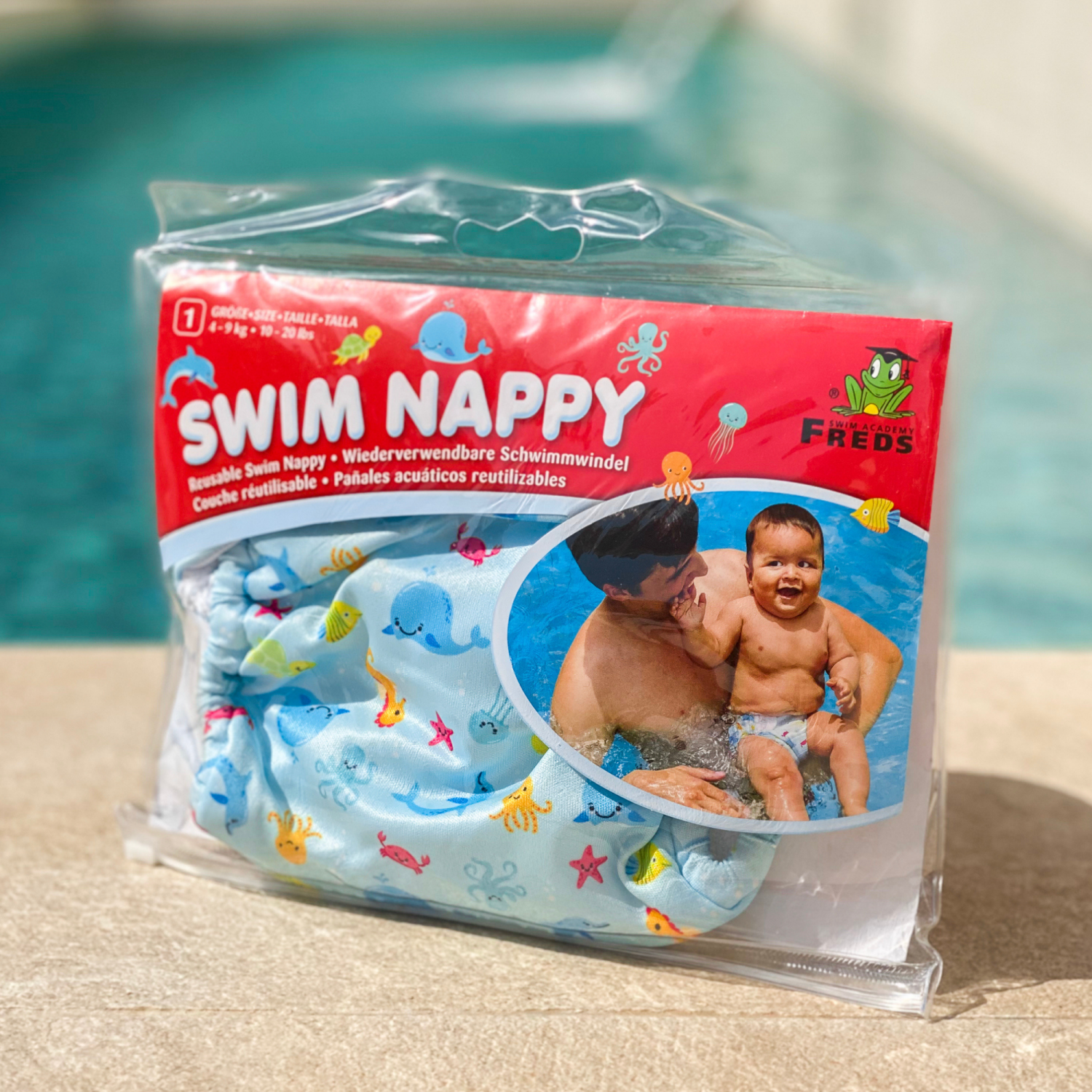 Swim-Nappy Boy Grösse II (9-16kg)