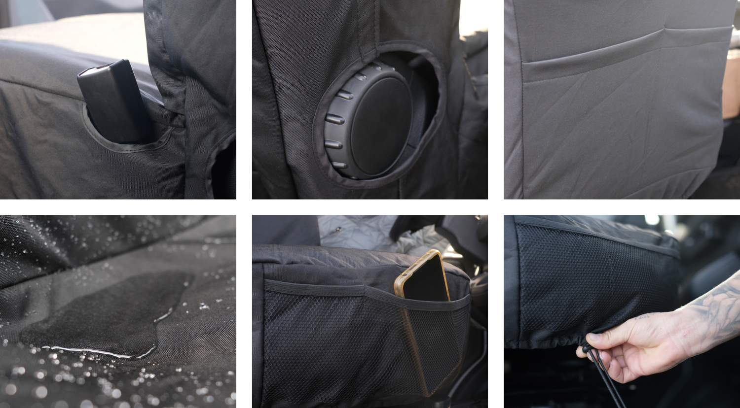 CultSurfing Seatcover single black