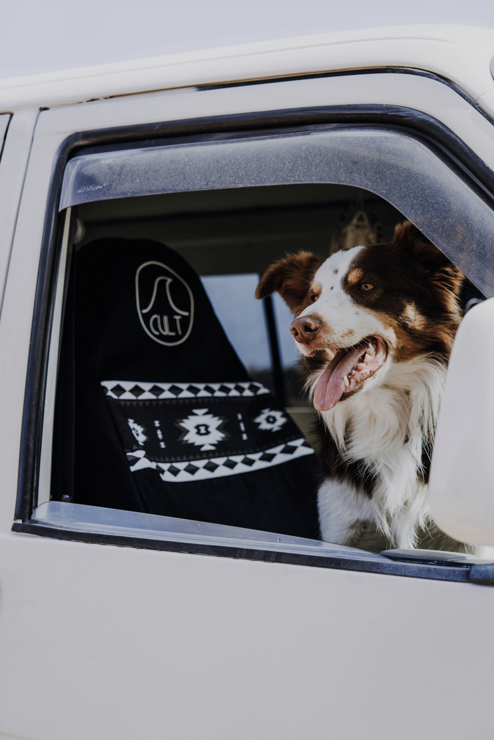 CultSurfing Seatcover single aztec-black