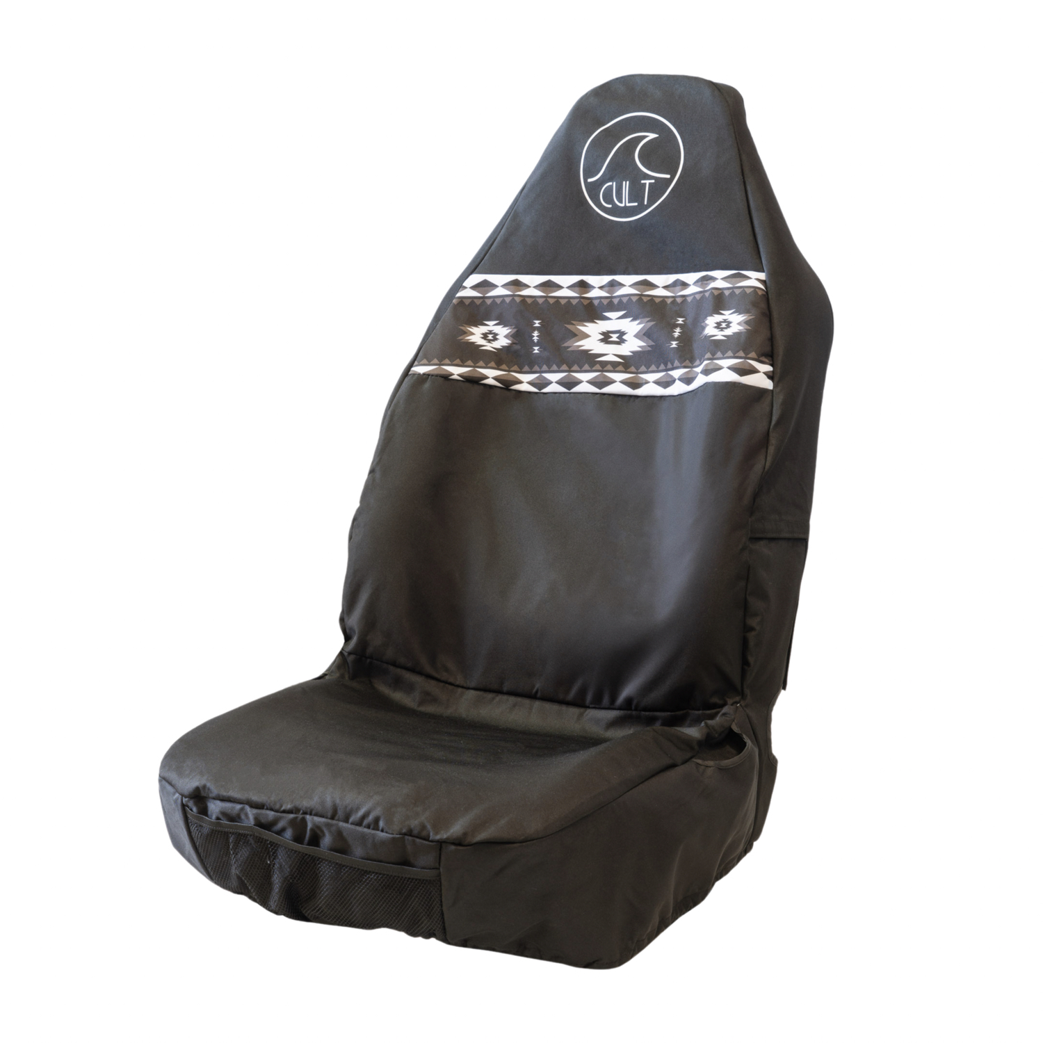 CultSurfing Seatcover single aztec-black