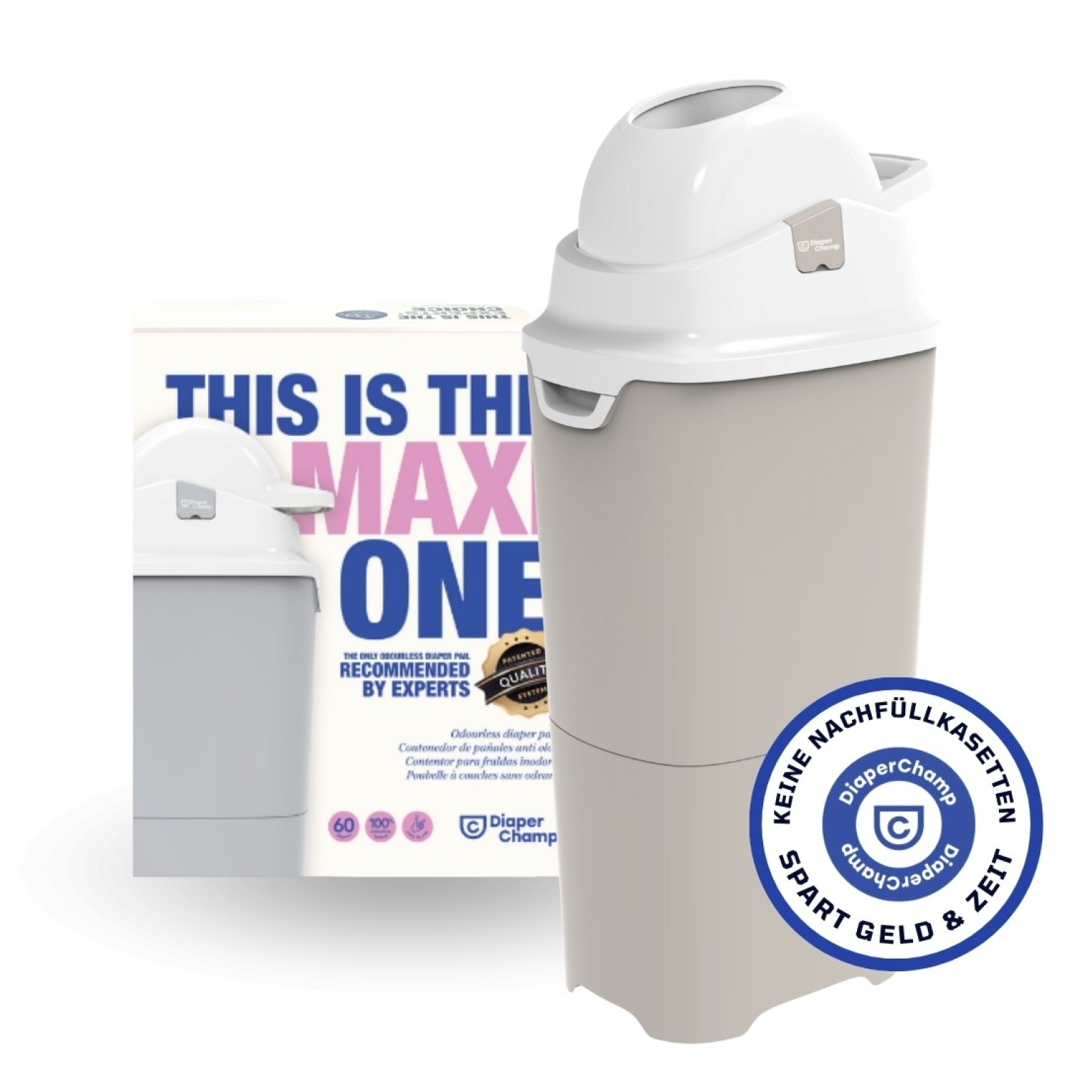 Diaper Champ ONE Maxi beige