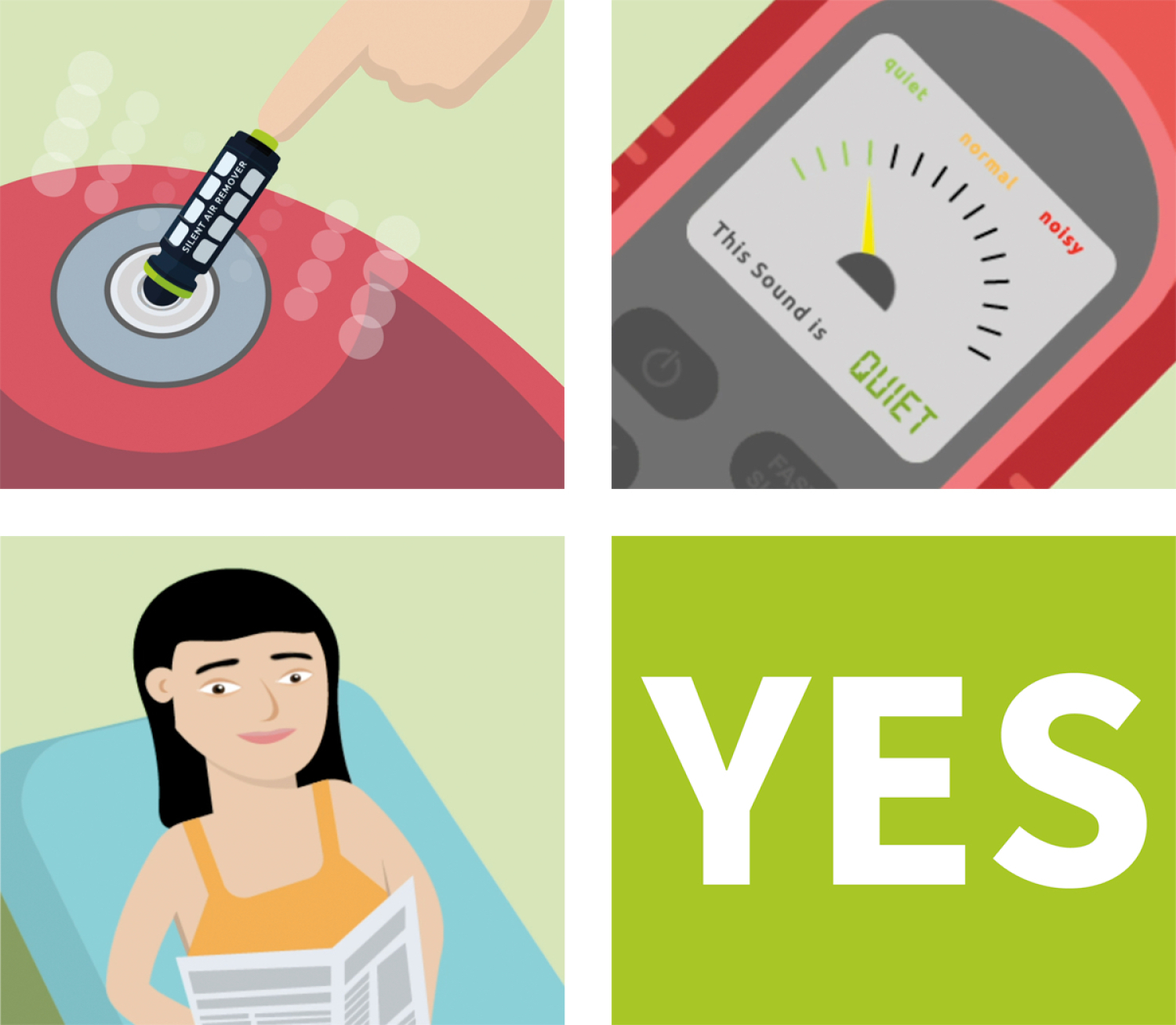 Silent Air Remover iSUP Black