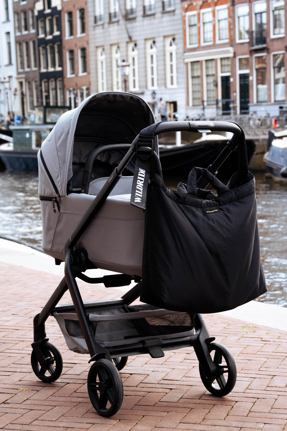 Mom Diaper Bag Black