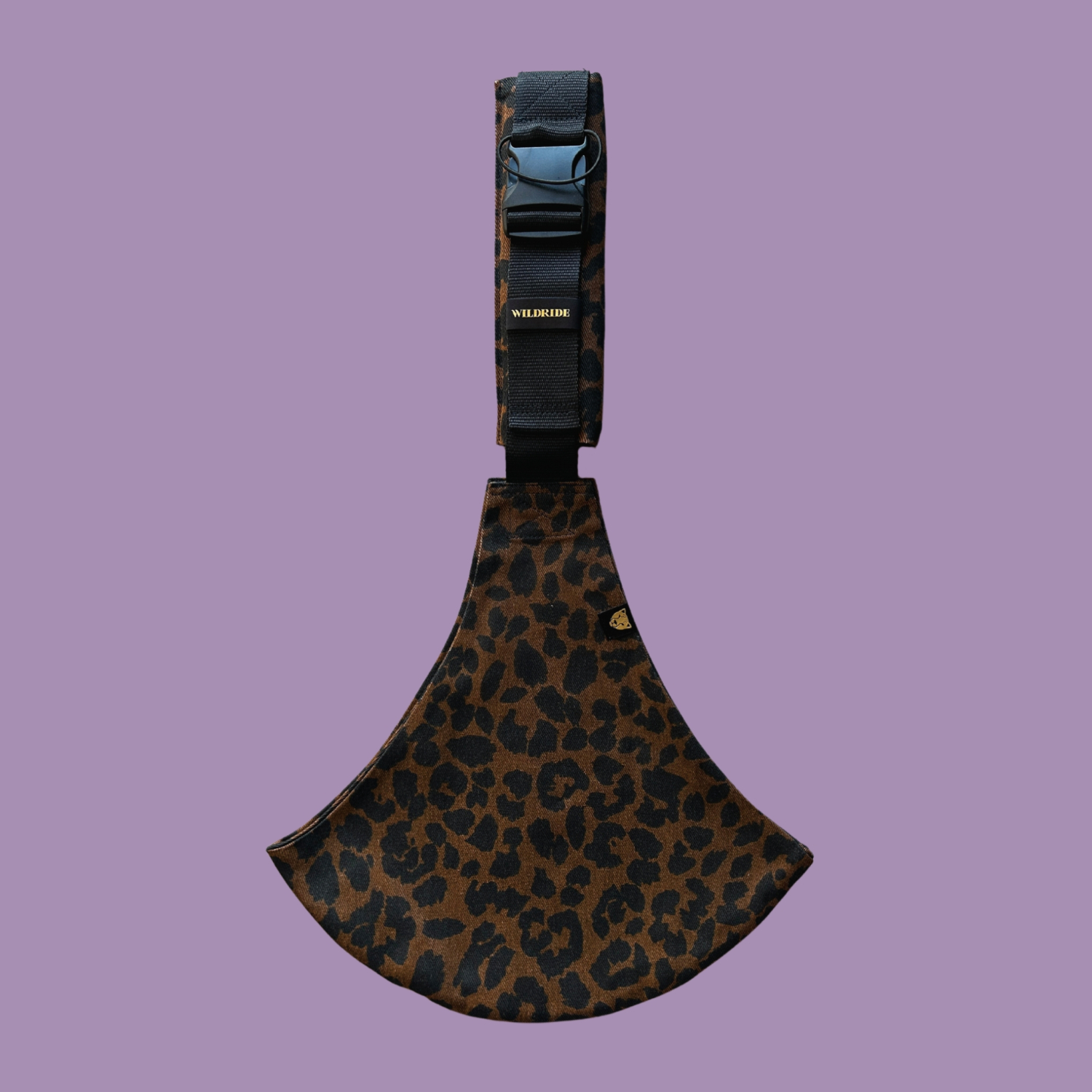 Toddler Carrier Leopard Print Brown
