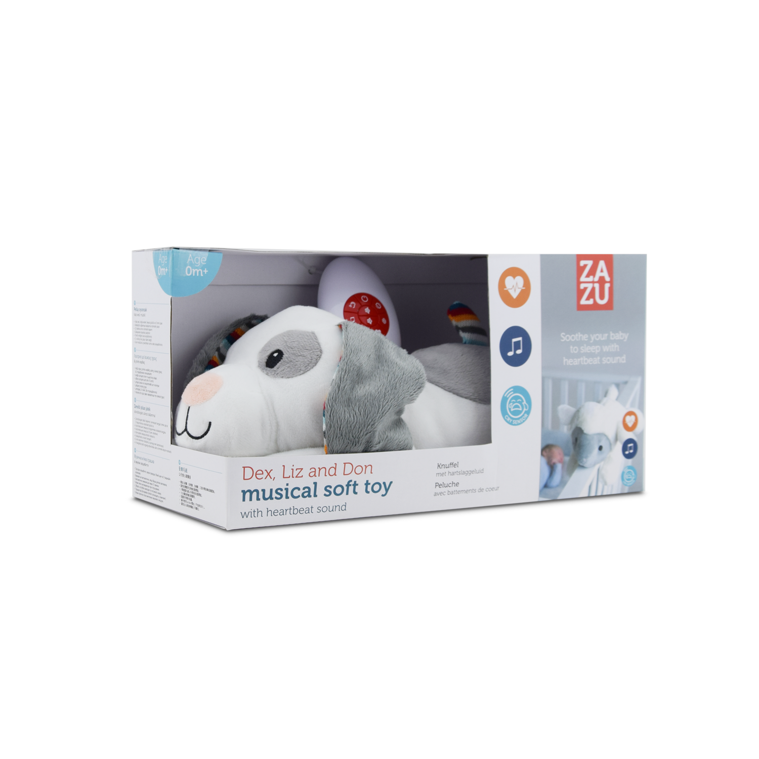 DEX musical soft toy