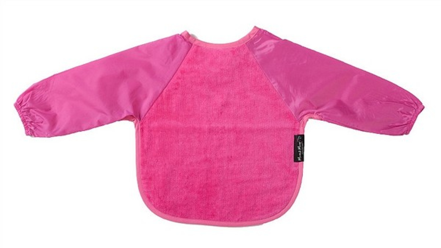 Sleeved Bib Pink 6-18 Mt