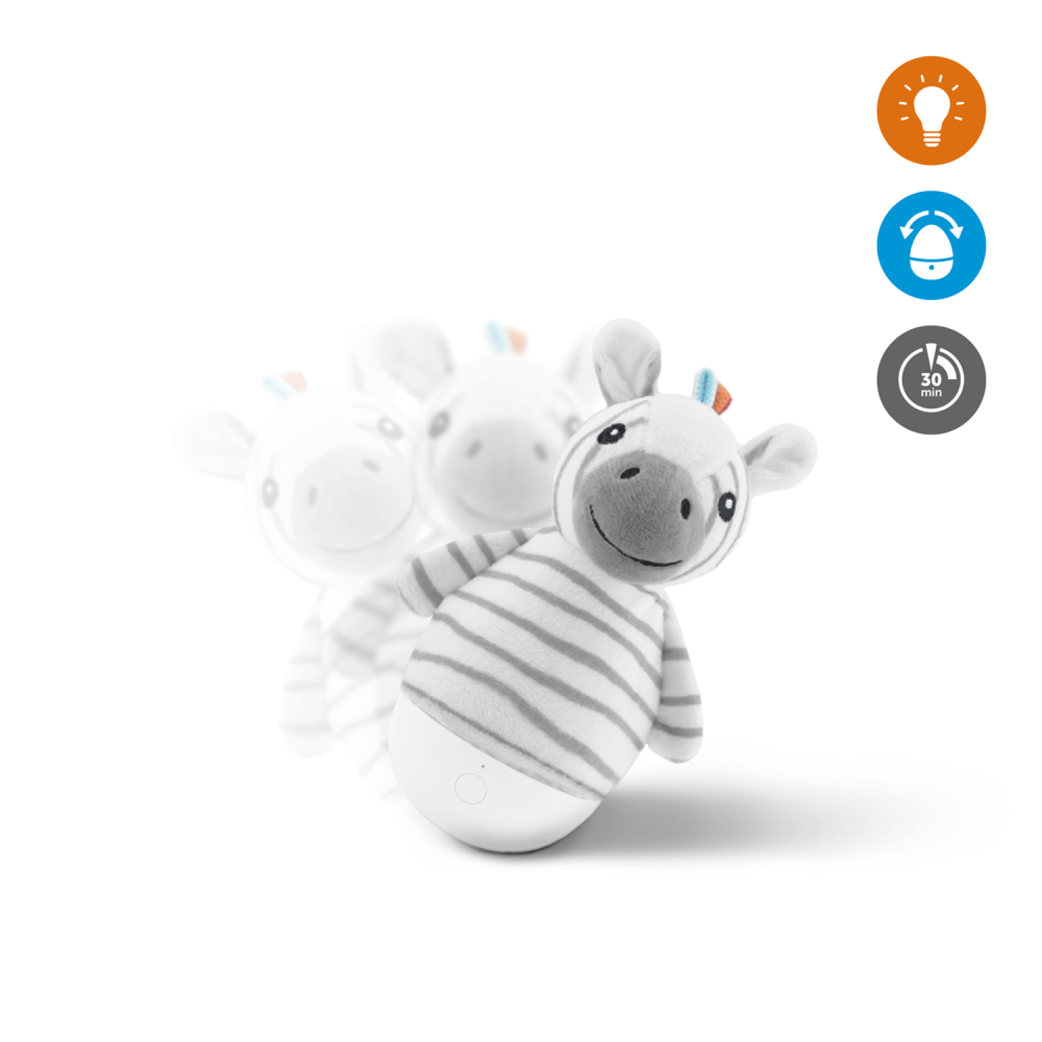 ZACK the Zebra Tumbler Nightlight